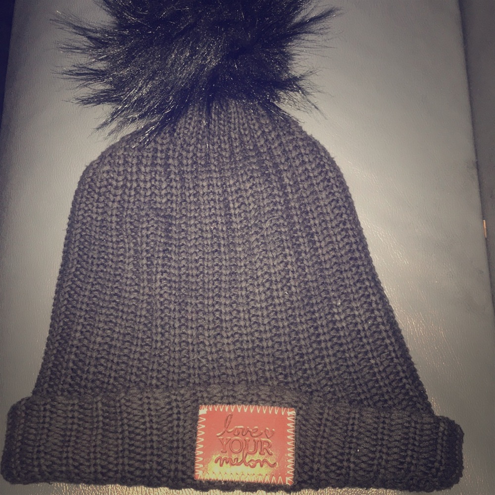 Black Love Your Melon beanie